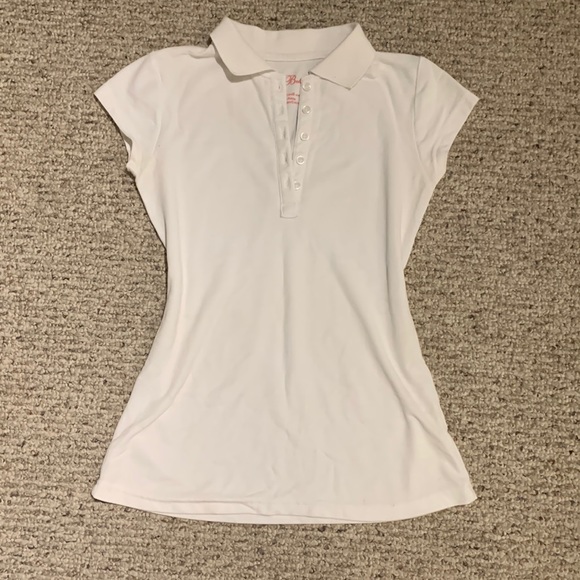 Urban Behavior Tops - Urban white collared tee